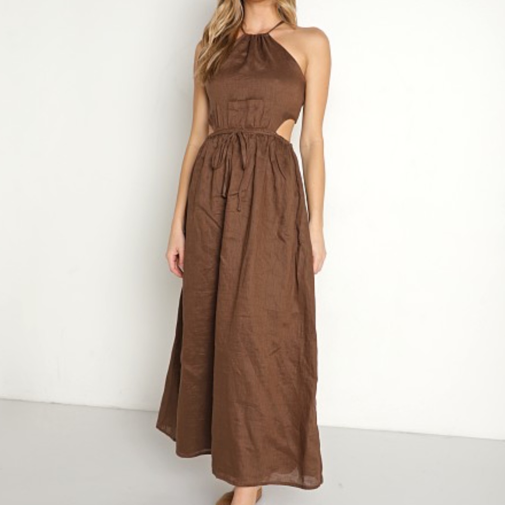 Faithfull The Brand La Piedra Maxi Dress - M